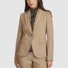 Blazer & Jacken Marc Aurel | Blazer Mit Kunstlederdetails