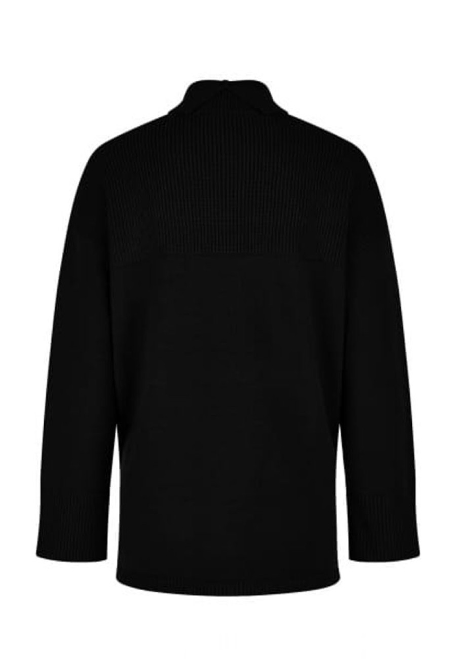 Strick Marc Aurel | Turtleneck-Pullover Mit Verlu00E4Ngertem Ru00Fcckenteil