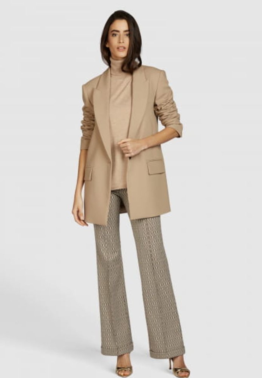 Blazer & Jacken Marc Aurel | Oversized Blazer Aus Weichem Doppelgewebe