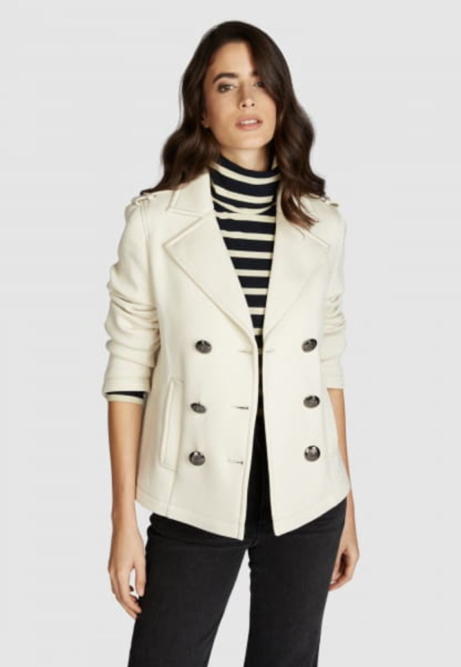 Blazer & Jacken Marc Aurel | Cabanjacke Aus Scuba-Jersey