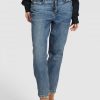 Hosen & Jeans Marc Aurel | Cropped Mom-Jeans In Blue Denim