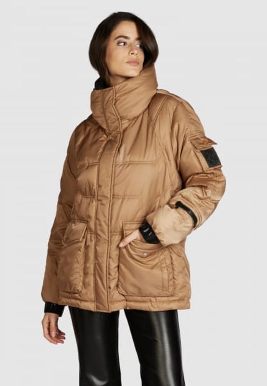 Outdoor & Mantel Marc Aurel | Pufferjacke Mit Kontrast-Details