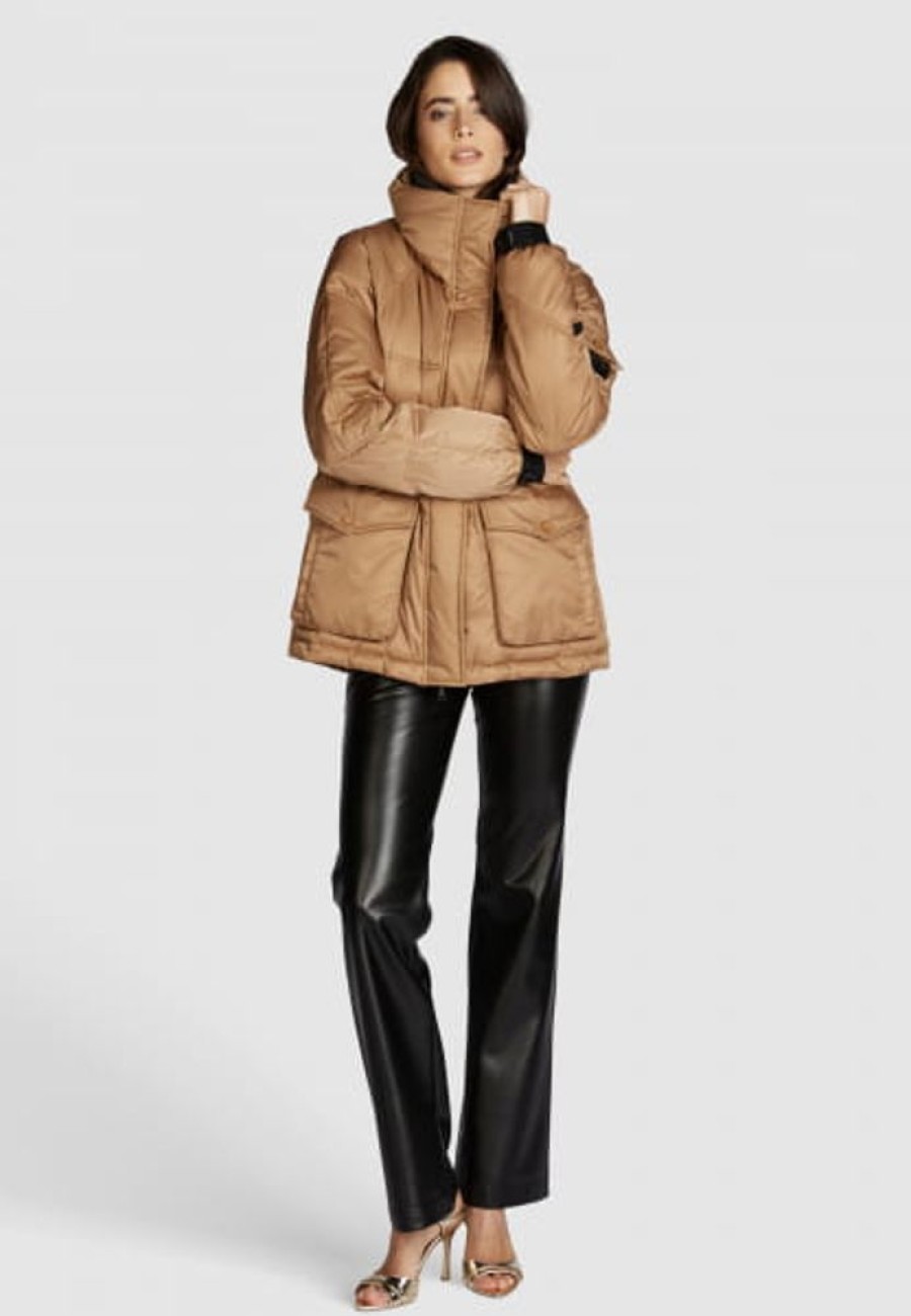 Outdoor & Mantel Marc Aurel | Pufferjacke Mit Kontrast-Details