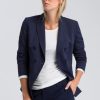 Blazer & Jacken Marc Aurel | Blazer In Jersey-Qualitu00E4T Mit Zweireiher-Optik